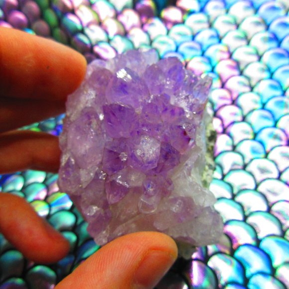 Amethyst Geode Natural Cluster - Picture 1 of 8